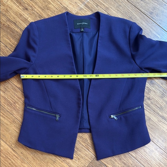 Banana Republic Factory Purple Women's Jacket Blazer - Picture 9 of 12
